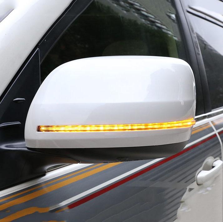 Кришки дзеркал (з LED повторювачем, стиль 2020) Білий колір для Toyota Land Cruiser 200
Кришки дзеркал (з LED повторювачем, стиль 2020) Білий колір для Toyota Land Cruiser 200
