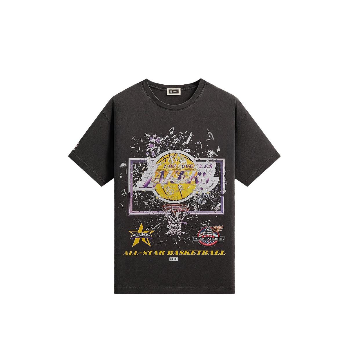 Kith Для Матча Звезд НБА Los Angeles Lakers Shattered Backboard Винтажная Футболка Черная Мужские Топы KHM034949-001 L
Kith Для Матча Звезд НБА Los Angeles Lakers Shattered Backboard Винтажная Футболка Черная Мужские Топы KHM034949-001 L