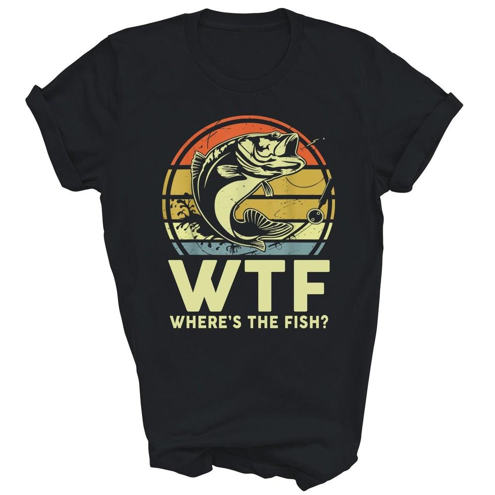 Fishing Wheres The Fish Bass Fisherman Unisex Shirt Gift XL
Fishing Wheres The Fish Bass Fisherman Unisex Shirt Gift XL