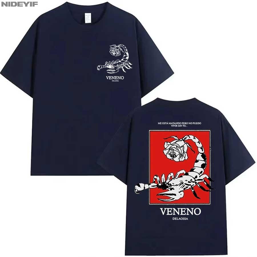 Rapper Delaossa NUEVA SEASON La Madruga Merch T shirt for Unisex Women Hiphop Streetwear Oversized Tops 100 Cotton TShirt DLS4 4XL
Rapper Delaossa NUEVA SEASON La Madruga Merch T shirt for Unisex Women Hiphop Streetwear Oversized Tops 100 Cotton TShirt DLS4 4XL