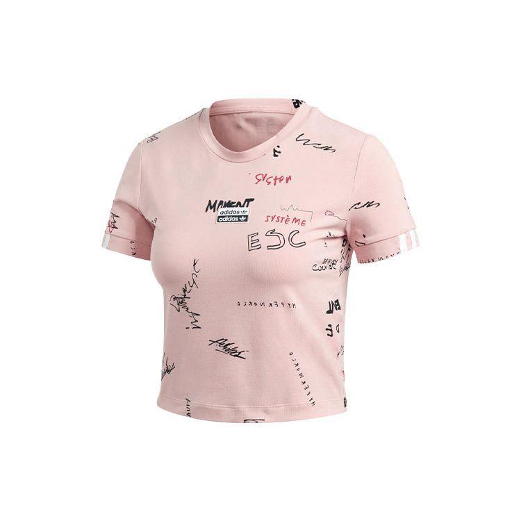 Adidas Originals Trefoil Logo Letter Print Short Slim Fit Short Sleeve T-Shirt Women Tops Pink GD3059 32
Adidas Originals Trefoil Logo Letter Print Short Slim Fit Short Sleeve T-Shirt Women Tops Pink GD3059 32