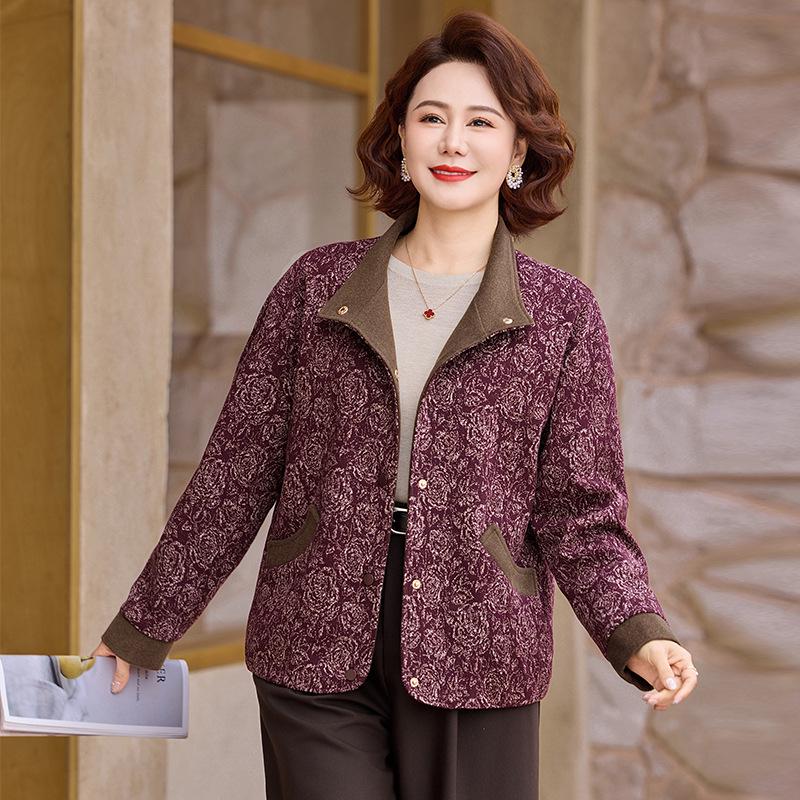 2026 New Floral Windbreaker: Spring-Autumn Casual Jacket for Petite, Middle-Aged, and Elderly Women 3XL (120-135 jin)
2026 New Floral Windbreaker: Spring-Autumn Casual Jacket for Petite, Middle-Aged, and Elderly Women 3XL (120-135 jin)
