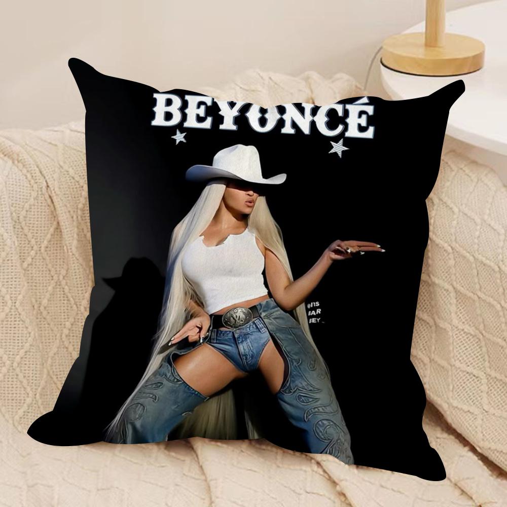 Singer B-Beyonce Cowboy Cushion Cover Soft Plush Double-Sided Printed Sofa Pillow Cushion Cover | Cozy All-Season Decor Gift 30cmx30cm
Singer B-Beyonce Cowboy Cushion Cover Soft Plush Double-Sided Printed Sofa Pillow Cushion Cover | Cozy All-Season Decor Gift 30cmx30cm