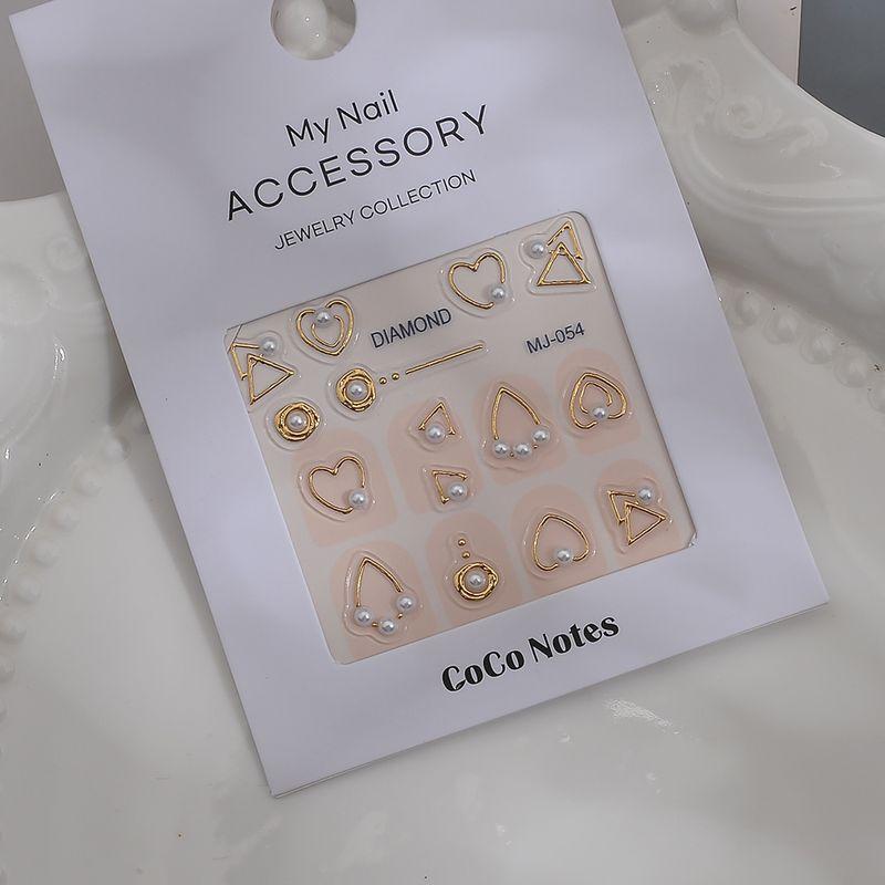 New Nail Beauty Stickers Bronzing Asymmetrical Pattern Ins Style Pearl Nail Sticker Three-Dimensional DIY Wear Nail Accessories MJ-54 bronzing
New Nail Beauty Stickers Bronzing Asymmetrical Pattern Ins Style Pearl Nail Sticker Three-Dimensional DIY Wear Nail Accessories MJ-54 bronzing