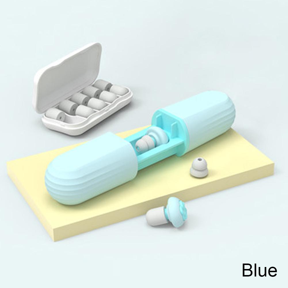 Silicone Earplug Noise Reduction Anti Snoring Soundproof Tapones Oido Sleep Earplugs Soft Memory Foam Sound Insulation Ear Plug синий
Silicone Earplug Noise Reduction Anti Snoring Soundproof Tapones Oido Sleep Earplugs Soft Memory Foam Sound Insulation Ear Plug синий