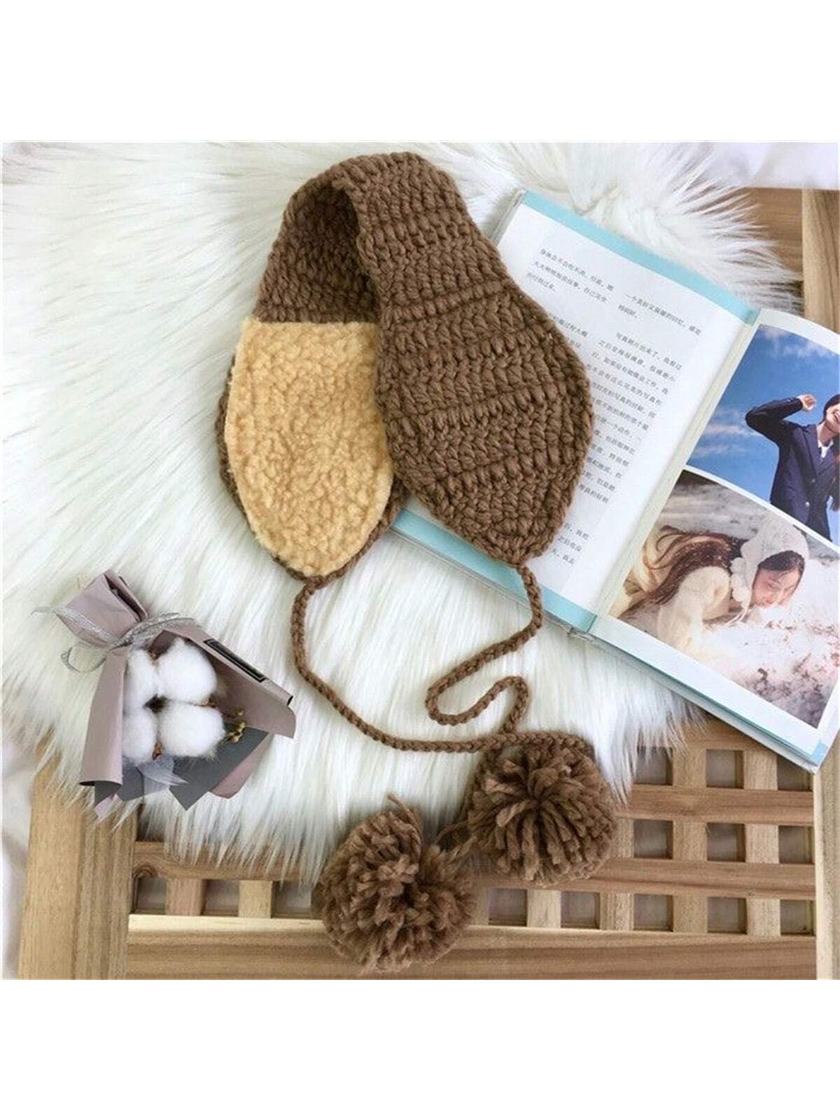 A Pair of Earmuffs to Keep Warm in Winter, Korean Style, Cute Student Kpop Style Earmuffs, Winter Ear Protection, Plush Earmuffs, світло-коричневого кольору
A Pair of Earmuffs to Keep Warm in Winter, Korean Style, Cute Student Kpop Style Earmuffs, Winter Ear Protection, Plush Earmuffs, світло-коричневого кольору