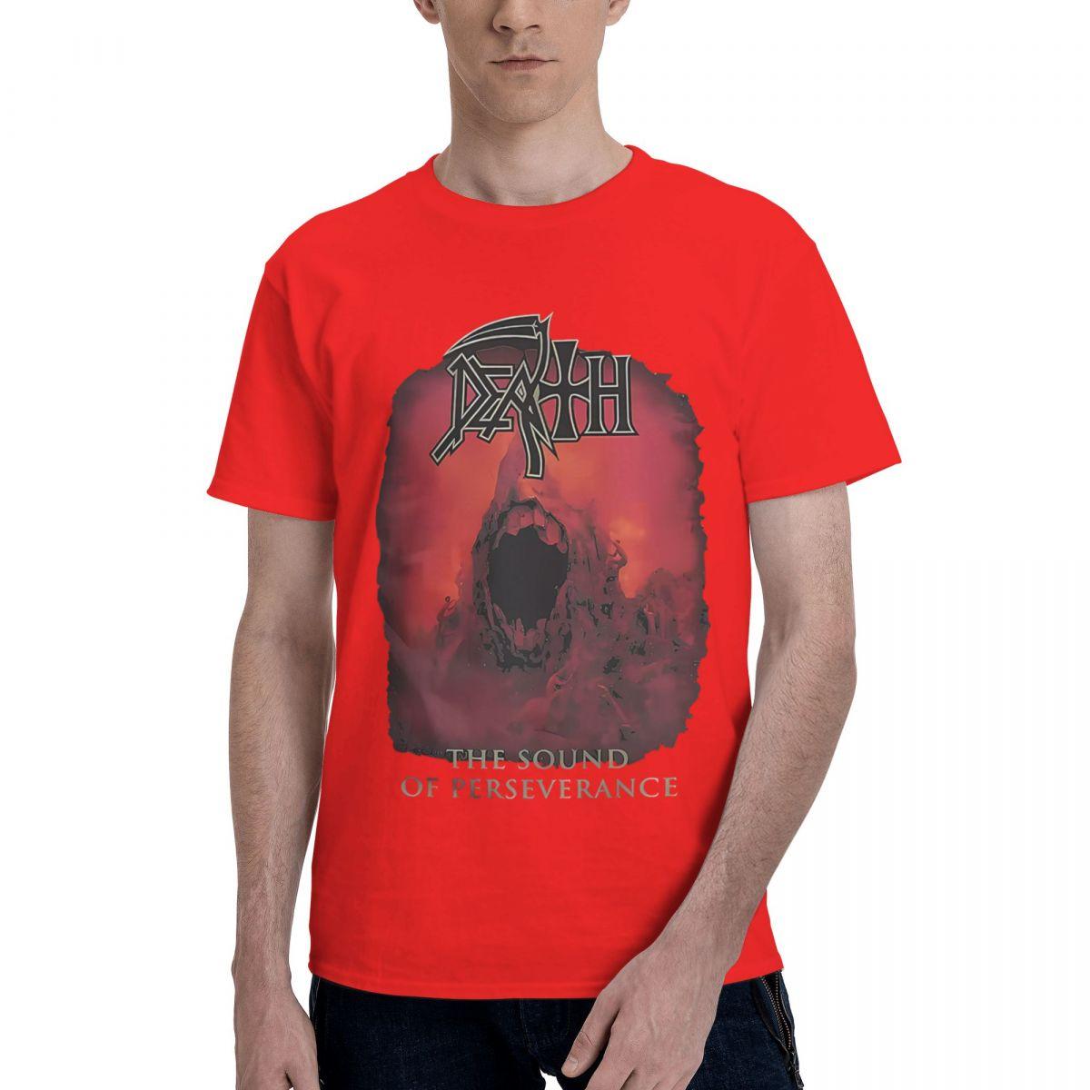 Band Death The Sound Of Persistence 100 Cotton Casual Breathable Confortable Clothes High End Mens Clothing T Shirt Men S
Band Death The Sound Of Persistence 100 Cotton Casual Breathable Confortable Clothes High End Mens Clothing T Shirt Men S