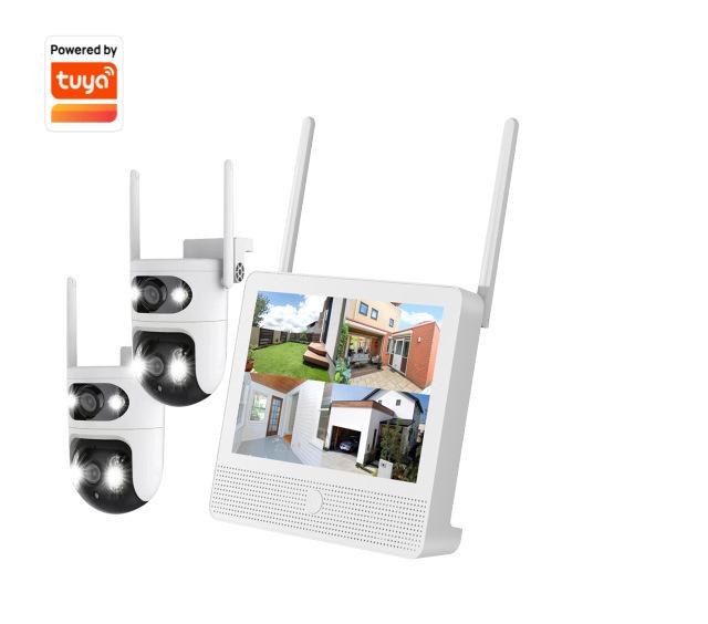 New Tuya 4-Channel Wireless Surveillance Kit with Dual Bullet & Dome Cameras and Display Screen
New Tuya 4-Channel Wireless Surveillance Kit with Dual Bullet & Dome Cameras and Display Screen