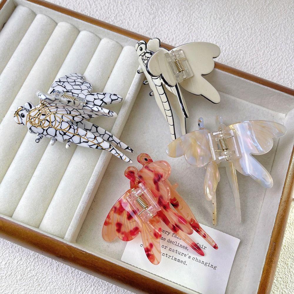 Dragonfly Shape Acetic Acid Hair Claw Korean Style Geometry Shark Clip Animal Hair Grab Clip Daily style4
Dragonfly Shape Acetic Acid Hair Claw Korean Style Geometry Shark Clip Animal Hair Grab Clip Daily style4