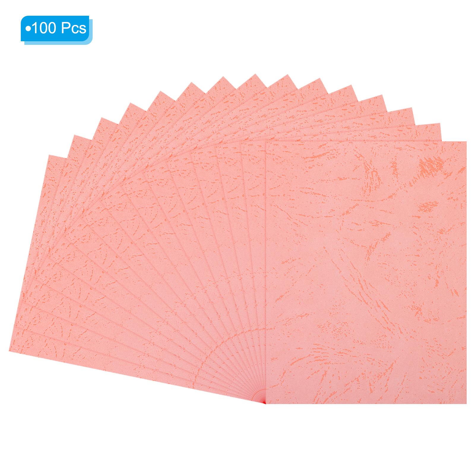 12Mil Paper Binding Presentation Cover for A4 and Letter Size Paper 100Pcs 180gsm Textured Bookbinding Paper for Business Report рожевий
12Mil Paper Binding Presentation Cover for A4 and Letter Size Paper 100Pcs 180gsm Textured Bookbinding Paper for Business Report рожевий