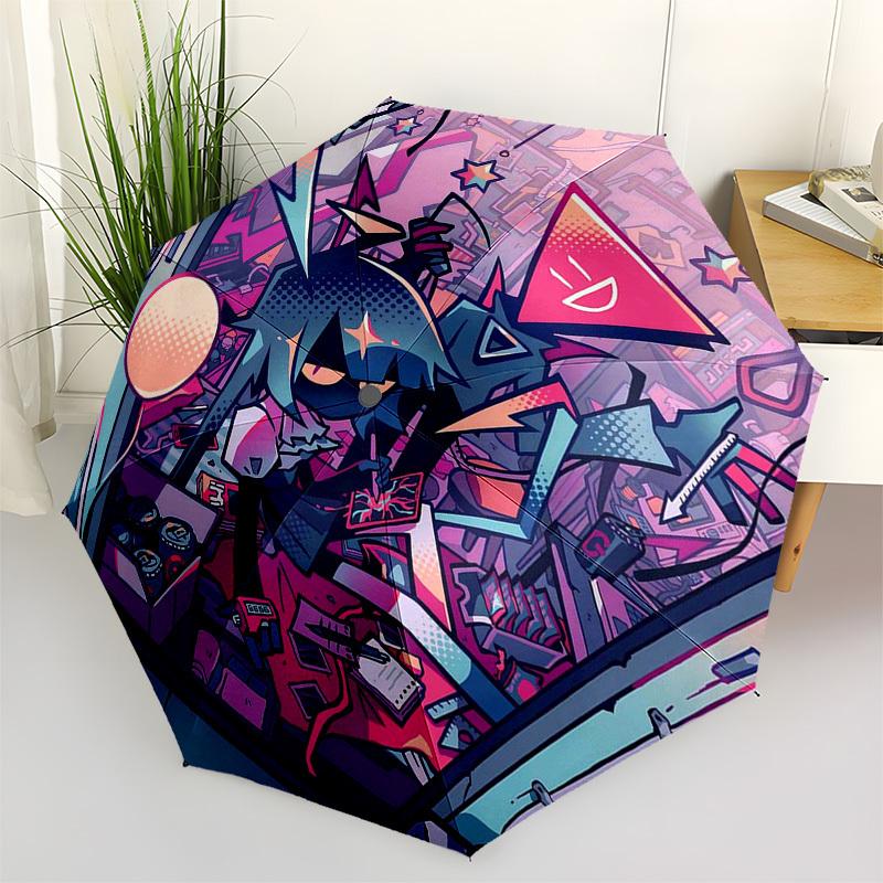 1pc Deltarune Outdoor Umbrella - Automatic Opening/Closing, Portable 3-Fold Design, 8-Bone Iron Frame, Perfect Gift for Fans, Travelers, Everyday Use,
1pc Deltarune Outdoor Umbrella - Automatic Opening/Closing, Portable 3-Fold Design, 8-Bone Iron Frame, Perfect Gift for Fans, Travelers, Everyday Use,