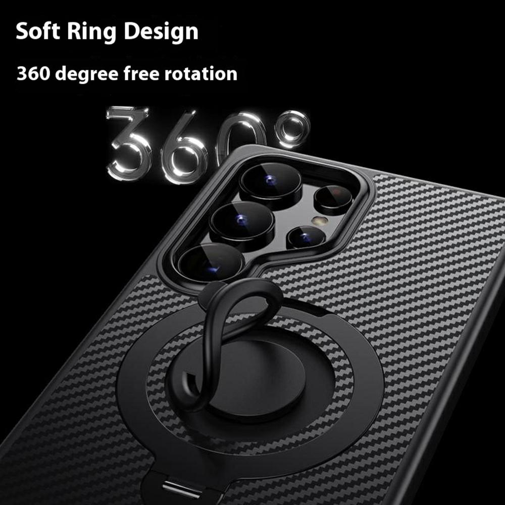 For Samsung Galaxy S25 Ultra Case Compatible with MagSafe Kickstand Carbon Fiber Texture PC+TPU Back Cover with Silicone Ring Blue
For Samsung Galaxy S25 Ultra Case Compatible with MagSafe Kickstand Carbon Fiber Texture PC+TPU Back Cover with Silicone Ring Blue