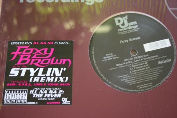 12inch Record FOXY BROWN, BABY N.O.R.E. LOON & YO - Stylin (Remix) B000039711 Def Jam Recordi 2002 US Rap & Hip-Hop/R&B Used
12inch Record FOXY BROWN, BABY N.O.R.E. LOON & YO - Stylin (Remix) B000039711 Def Jam Recordi 2002 US Rap & Hip-Hop/R&B Used