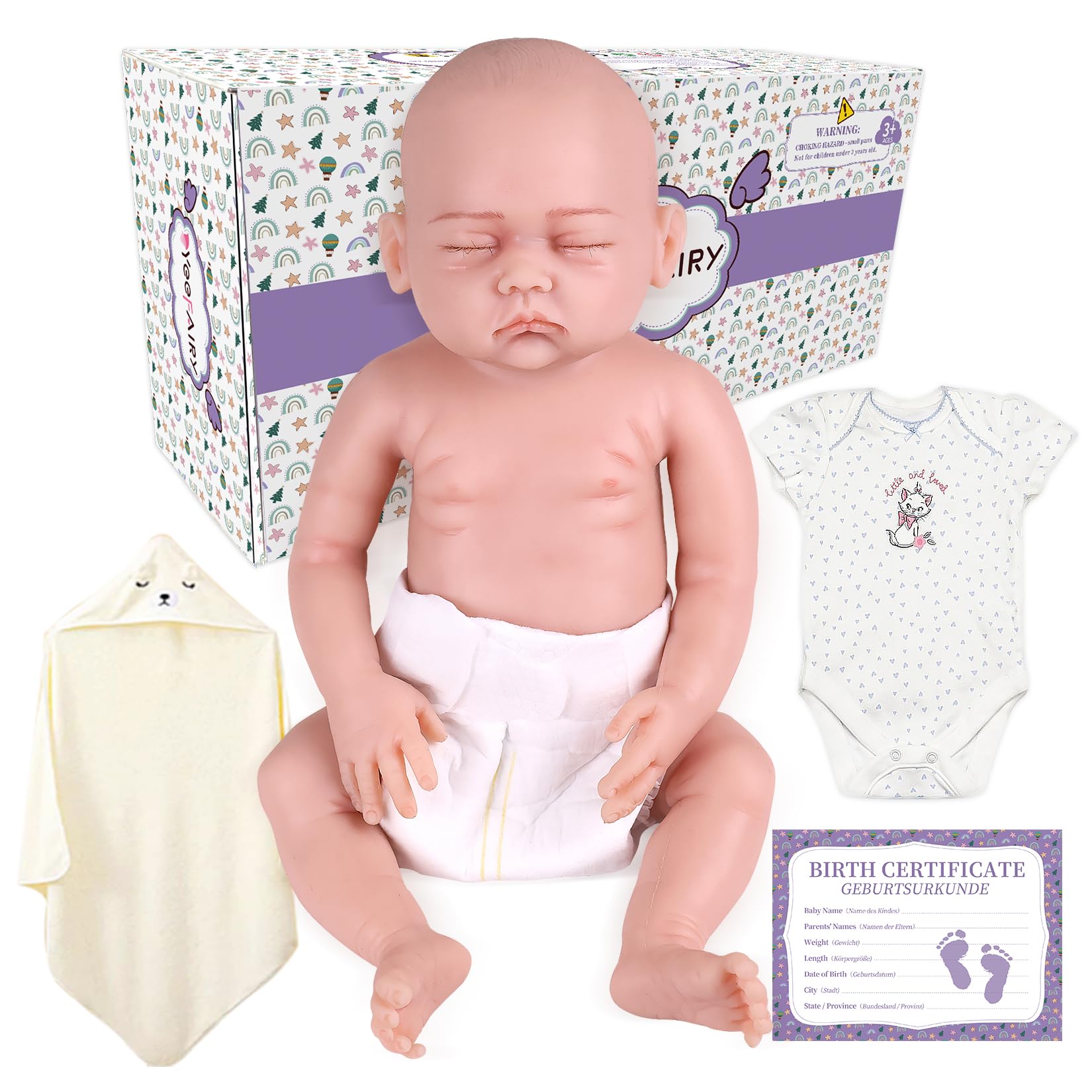 YEEFAIRY Reborn Силиконовый младенец Реалистичный младенец Силиконовый младенец Кукла для родителей Размер 2 43см Кукла, Ультрареалистичная 11 Кукла, Кукла, Кукла, Новорожденный, Практика,
YEEFAIRY Reborn Силиконовый младенец Реалистичный младенец Силиконовый младенец Кукла для родителей Размер 2 43см Кукла, Ультрареалистичная 11 Кукла, Кукла, Кукла, Новорожденный, Практика,