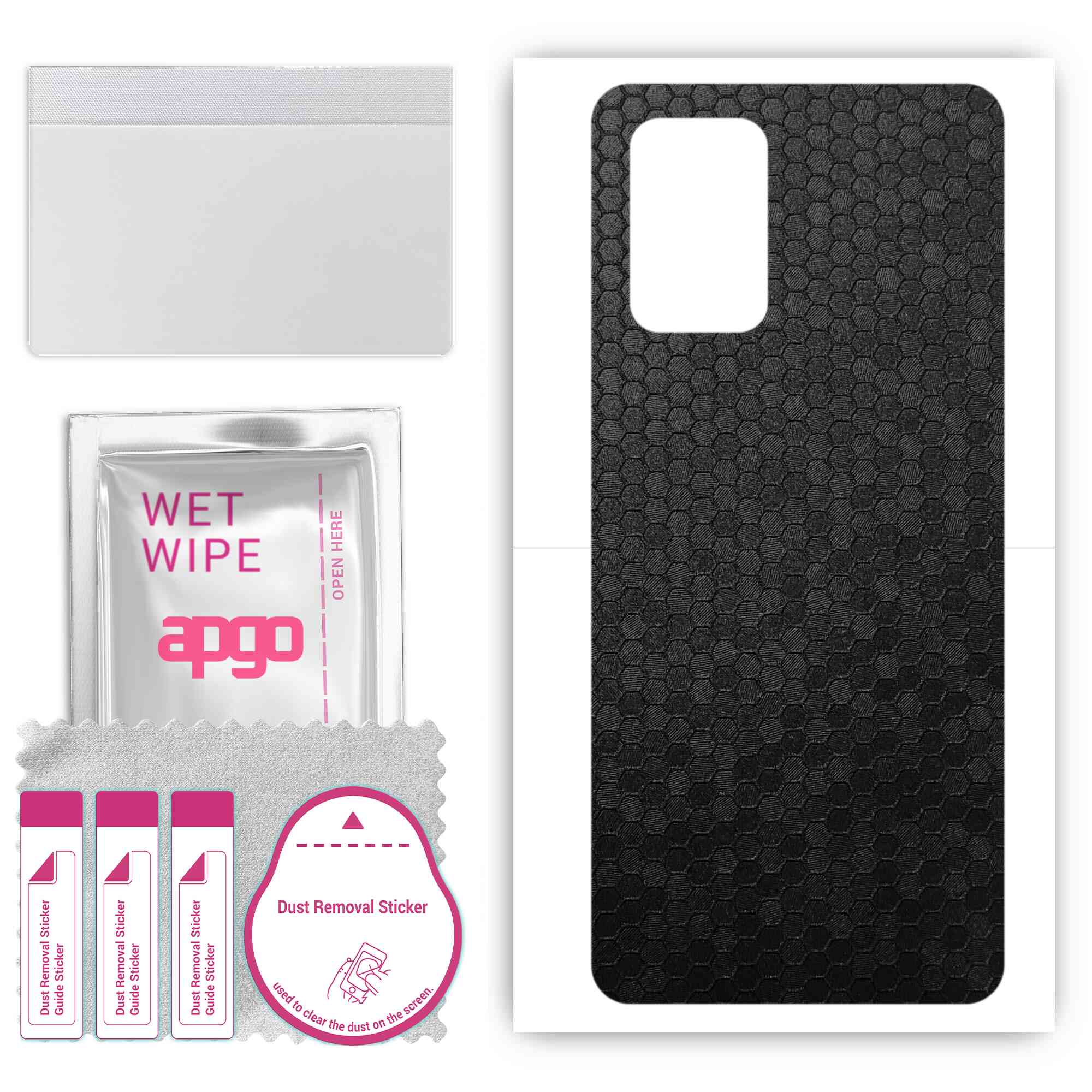 apgo Protective Skin Sticker for the back compatible with Oppo A95 4G, Wrap Film, Foil, Vinyl - Pattern Black Honeycomb
apgo Protective Skin Sticker for the back compatible with Oppo A95 4G, Wrap Film, Foil, Vinyl - Pattern Black Honeycomb