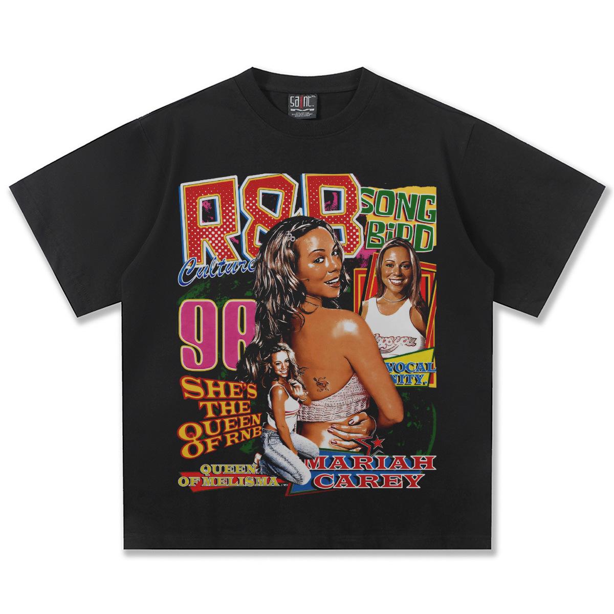 Mariah Carey RB Queen Graphic TShirt Women Unisex Oversized Vintage 90s Music Singer Casual Cotton Short Sleeve Streetwear Top S
Mariah Carey RB Queen Graphic TShirt Women Unisex Oversized Vintage 90s Music Singer Casual Cotton Short Sleeve Streetwear Top S