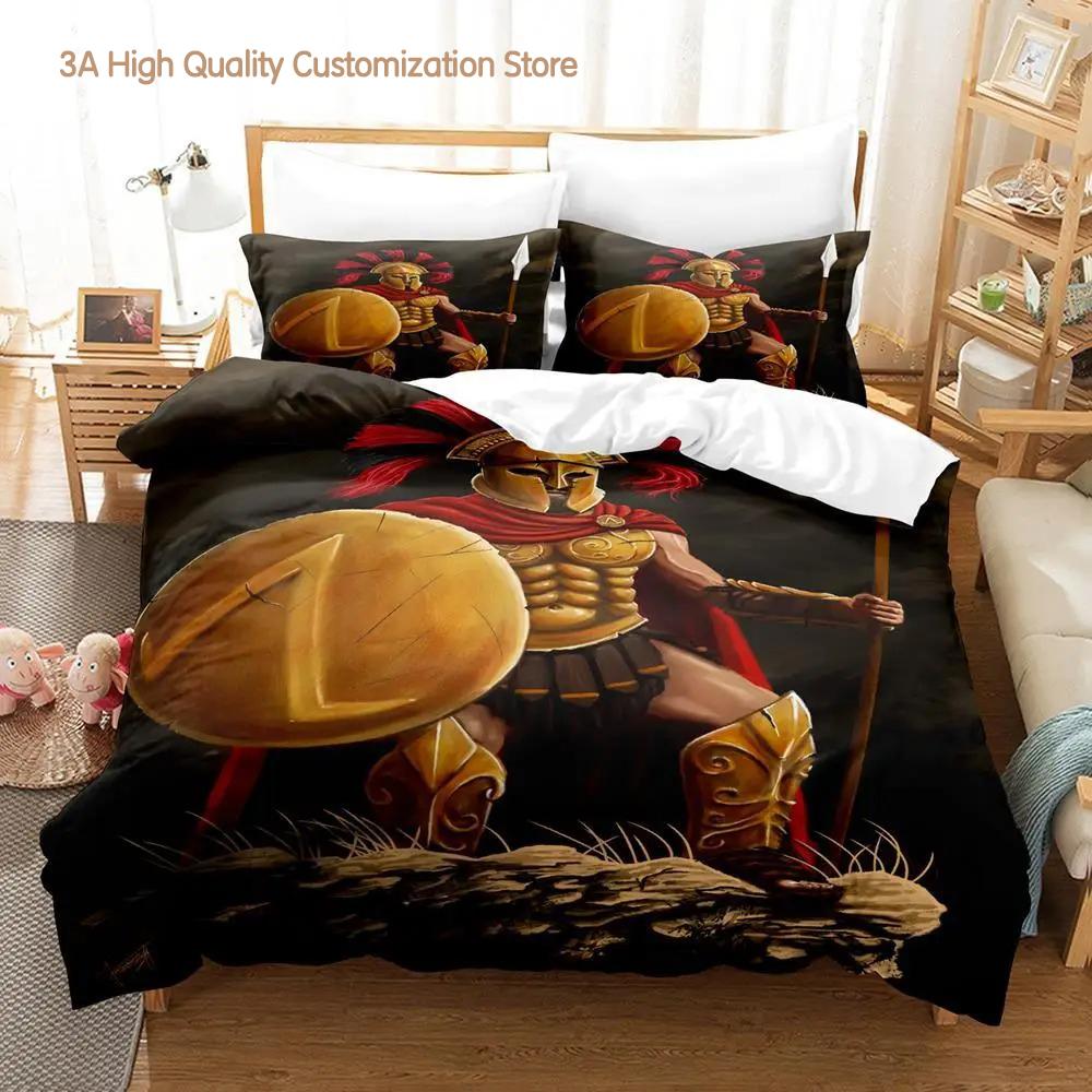 Spartan Bedding Set Single Twin Full Queen King Size Bed Set Aldult Boys Bedroom Duvetcover Sets 3D Print Anime Bed Sheet Set 135x200cm
Spartan Bedding Set Single Twin Full Queen King Size Bed Set Aldult Boys Bedroom Duvetcover Sets 3D Print Anime Bed Sheet Set 135x200cm
