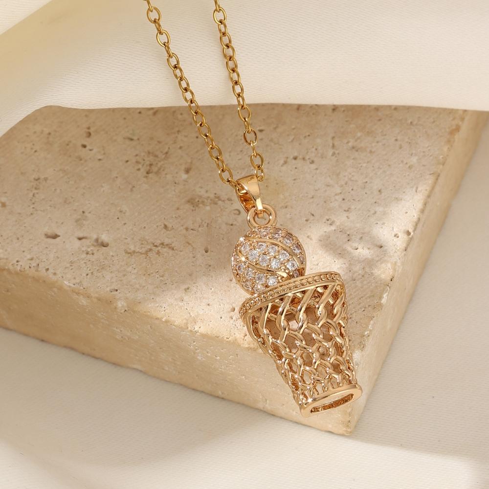 Basketball Shape Pendant Necklace for Women 2025 New Fashion Golden Stainless Steel Chain Wedding Party Jewelry Accessories золотий
Basketball Shape Pendant Necklace for Women 2025 New Fashion Golden Stainless Steel Chain Wedding Party Jewelry Accessories золотий