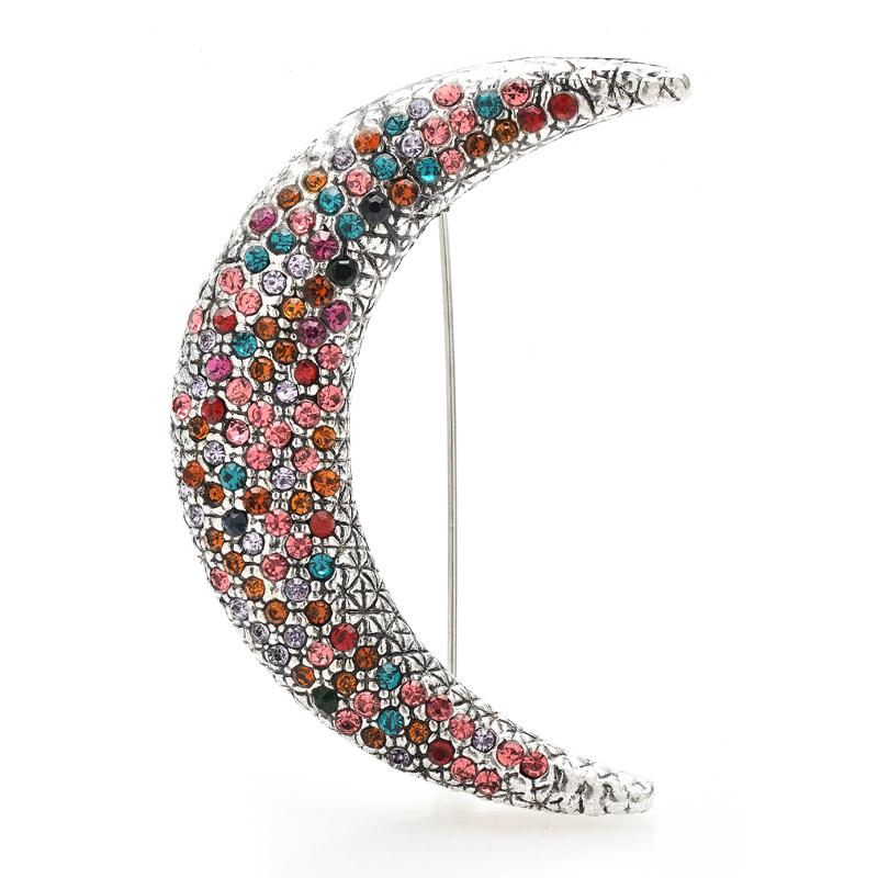 Wuli&baby Vintage Shining Moon Brooches For Women Unisex 4-color Crescent-moon Office Party Brooch Pins Gifts
Wuli&baby Vintage Shining Moon Brooches For Women Unisex 4-color Crescent-moon Office Party Brooch Pins Gifts