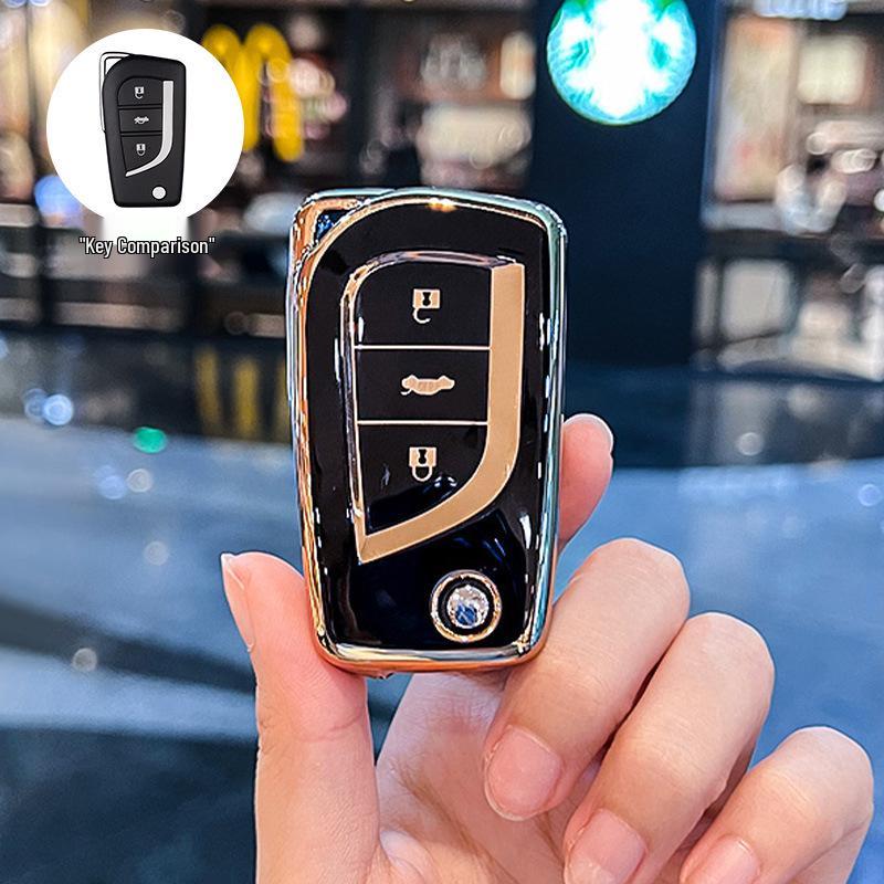 Toyota Key Case for Camry, Corolla, Reiz, Levin, Fenglanda - Women s Folding Key Shell with Buckle Bag
Toyota Key Case for Camry, Corolla, Reiz, Levin, Fenglanda - Women s Folding Key Shell with Buckle Bag