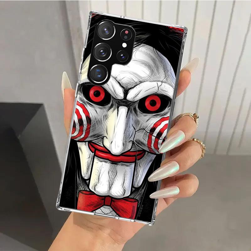 The Jigsaw Killer Horror Phone Case for Samsung Galaxy S25 S24 S23 Ultra S22 S21 Plus S20 FE S10 + S10E S25U Soft Print Shell S2 Samsung S23
The Jigsaw Killer Horror Phone Case for Samsung Galaxy S25 S24 S23 Ultra S22 S21 Plus S20 FE S10 + S10E S25U Soft Print Shell S2 Samsung S23