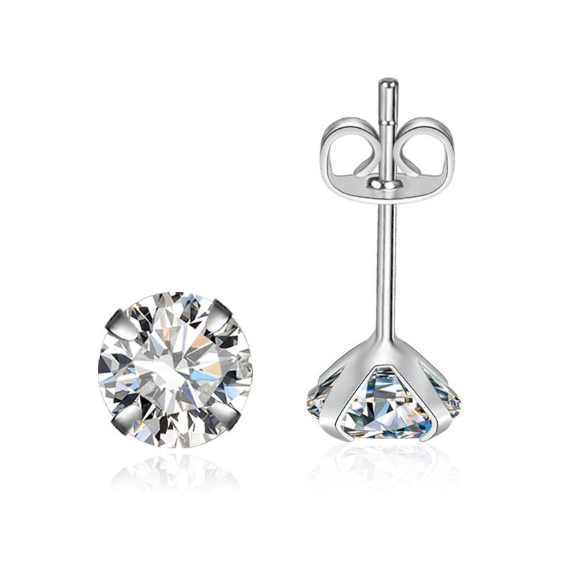 Nice Shining Moissanite studs Earrring 925 Sterling Silver Simplicity Exquisite For women Jewelry Wedding Plated 18K White Gold
Nice Shining Moissanite studs Earrring 925 Sterling Silver Simplicity Exquisite For women Jewelry Wedding Plated 18K White Gold