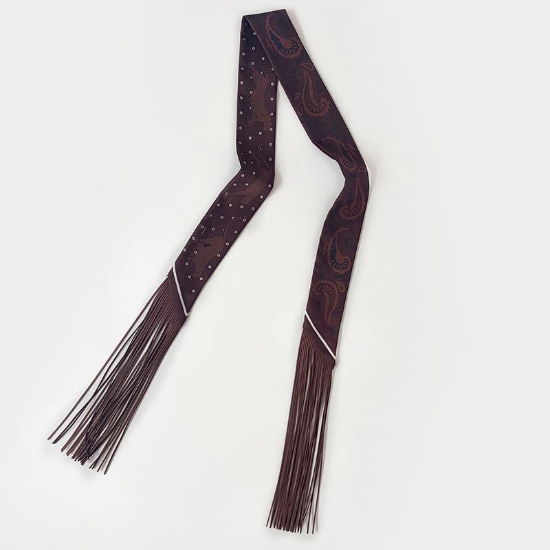 2026 New Arrival Paisley Print Women Decorative Small Silk Scarf Hair Band Binding Bag Handle Tassel Ribbon Tie Small Scarves 5x130 cm
2026 New Arrival Paisley Print Women Decorative Small Silk Scarf Hair Band Binding Bag Handle Tassel Ribbon Tie Small Scarves 5x130 cm