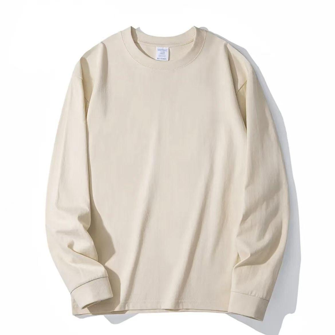 500G Heavyweight Men s Long Sleeve T-Shirt, Small Neckline Loosely Fit, Pure Cotton for Autumn/Winter 2XL (165-190 lbs)
500G Heavyweight Men s Long Sleeve T-Shirt, Small Neckline Loosely Fit, Pure Cotton for Autumn/Winter 2XL (165-190 lbs)