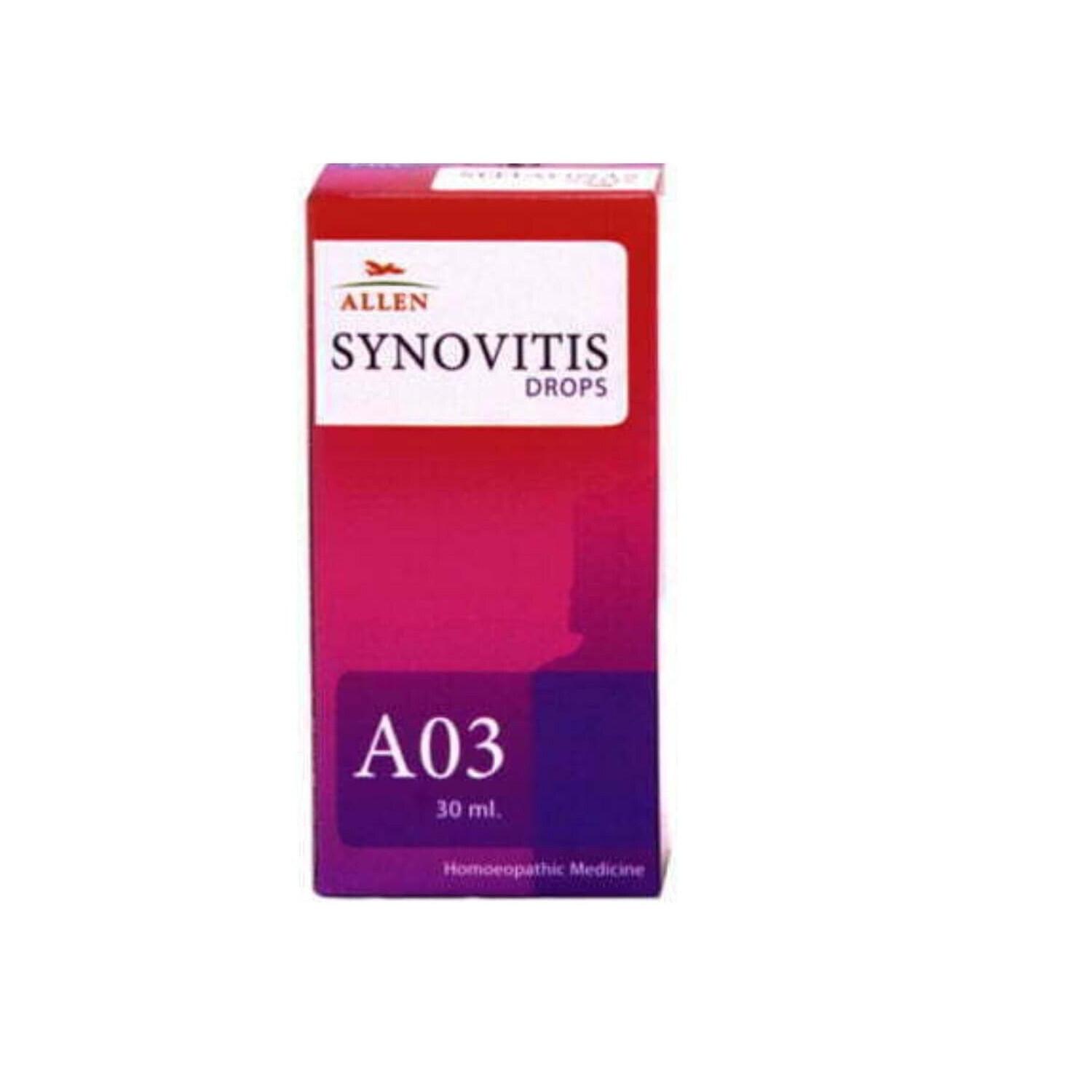 @ ALLEN A03 Synovitis Drops Homoepathic Medicine 30ml L698 VD-584-60%OFF
@ ALLEN A03 Synovitis Drops Homoepathic Medicine 30ml L698 VD-584-60%OFF