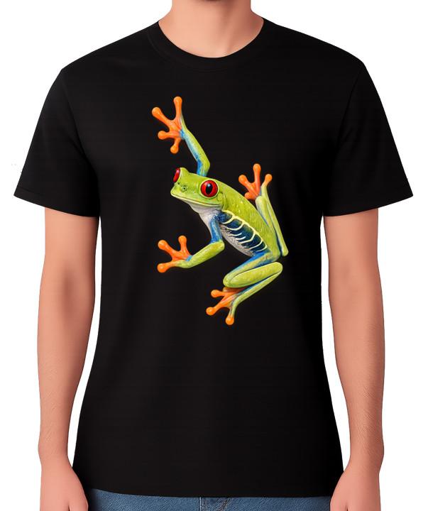 Red Eyed Tree Frog Graphic T-Shirt Wildlife Nature Gift Unisex Tee 5XL різнокольоровий
Red Eyed Tree Frog Graphic T-Shirt Wildlife Nature Gift Unisex Tee 5XL різнокольоровий