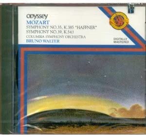 CD MOZART, WALTER; COLUMBIA SYMPHONY - Symphonies 35 Haffner & 39 Non Japan Classical Used
CD MOZART, WALTER; COLUMBIA SYMPHONY - Symphonies 35 Haffner & 39 Non Japan Classical Used
