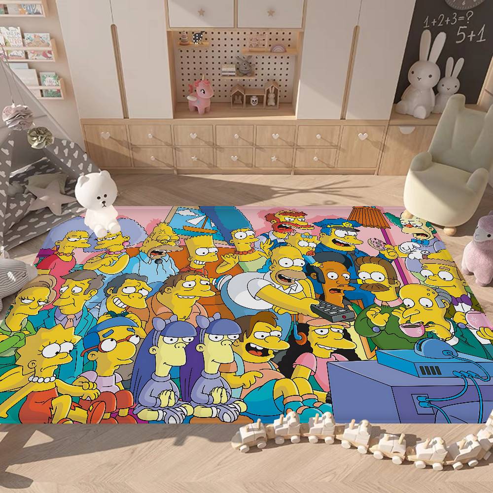 Cartoon The S-Simpsons Floor Mat Rectangle Anti-slip Home Soft Badmat Front Door Indoor Outdoor Mat Welcome Doormat 40x60cm
Cartoon The S-Simpsons Floor Mat Rectangle Anti-slip Home Soft Badmat Front Door Indoor Outdoor Mat Welcome Doormat 40x60cm