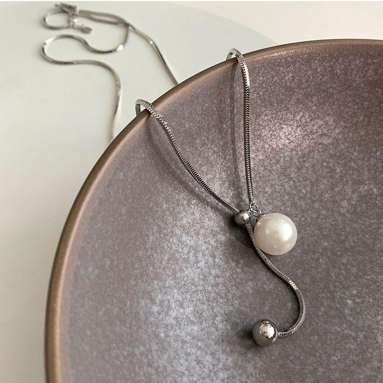 Necklace for Women, Light Luxury, High-end, Niche Necklace, Drawstring, Extra Long Collarbone Chain, Exquisite Temperament 47CM
Necklace for Women, Light Luxury, High-end, Niche Necklace, Drawstring, Extra Long Collarbone Chain, Exquisite Temperament 47CM