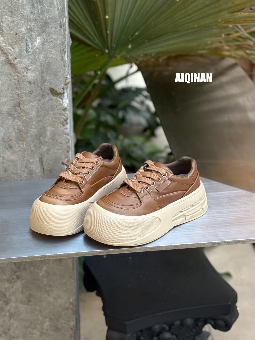 Ugly cute big-headed bread shoes for women s autumn new mesh breathable thick-soled heightening with wide-leg sports board shoes 40
Ugly cute big-headed bread shoes for women s autumn new mesh breathable thick-soled heightening with wide-leg sports board shoes 40