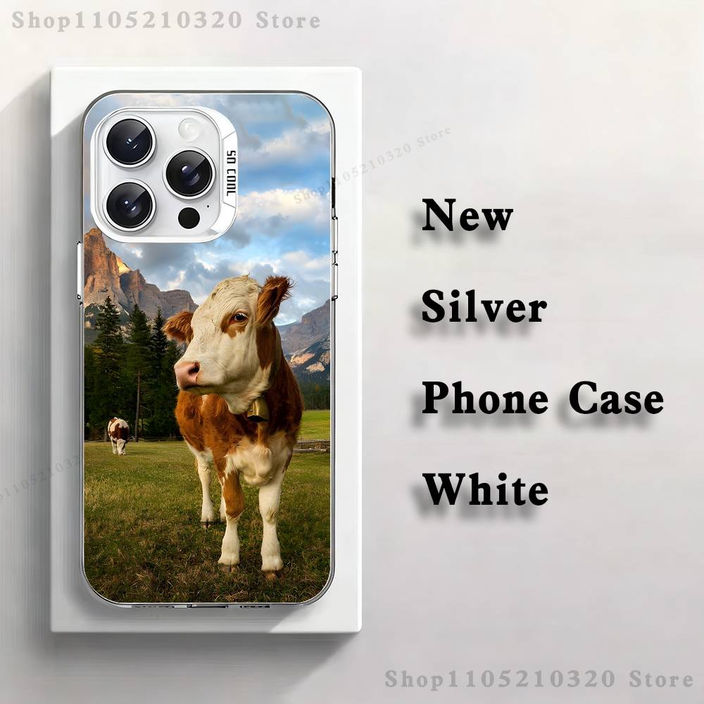 Lovely Cute Cow Cows OX Phone Case For iPhone 17,16,15,14,13,12,11,Mini,Pro,E,MAX White Matte Silicone Whtie Cover iPhone16promax
Lovely Cute Cow Cows OX Phone Case For iPhone 17,16,15,14,13,12,11,Mini,Pro,E,MAX White Matte Silicone Whtie Cover iPhone16promax
