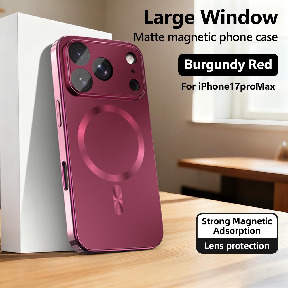 Slim Magnetic Plating Full Camera Protector Case For iPhone 17 Air 16 15 14 13 12 Pro Max Anti-Smudge Wireless Charging Cover iPhone 14
Slim Magnetic Plating Full Camera Protector Case For iPhone 17 Air 16 15 14 13 12 Pro Max Anti-Smudge Wireless Charging Cover iPhone 14