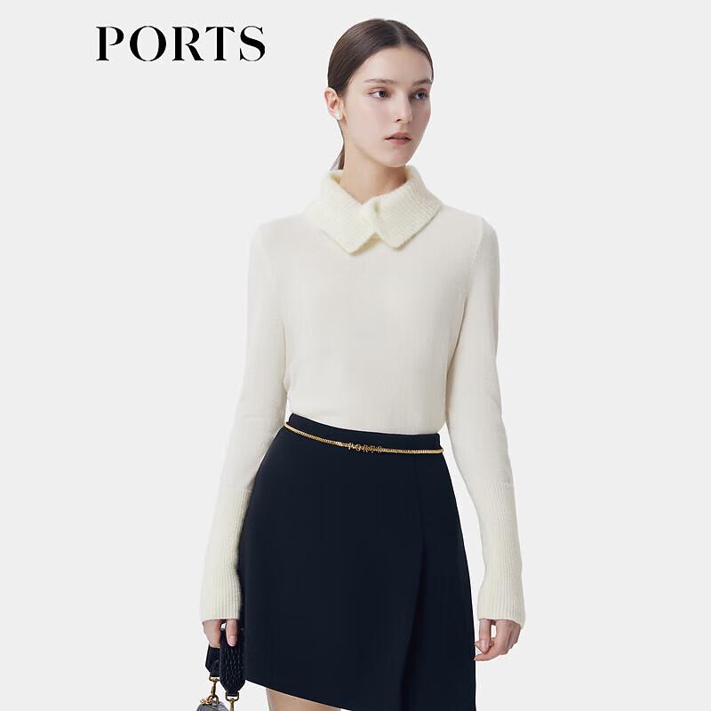 Женский кашемировый трикотажный топ PORTS с воротником особой формы L
Женский кашемировый трикотажный топ PORTS с воротником особой формы L