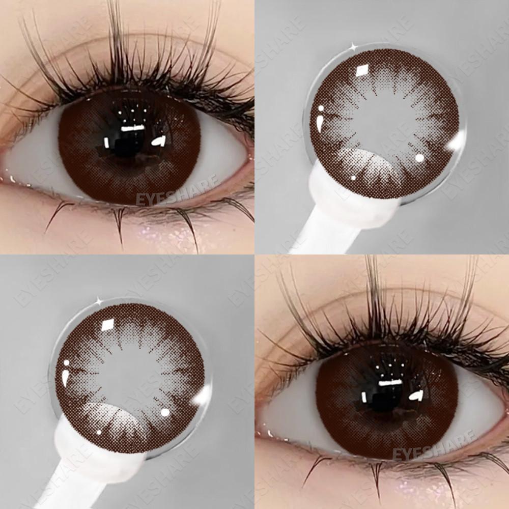 Eyeshare 2pcs=1 Pair Big Eye Contact Lenses 14.5mm Brown Natural Yearly Lens
Eyeshare 2pcs=1 Pair Big Eye Contact Lenses 14.5mm Brown Natural Yearly Lens