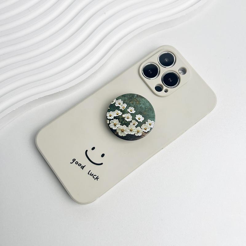 Art Oil Painting Style Floret Socket Grip Foldable Phone Holder Chrysanthemum Talk Tok For Magsafe Iphone Mac Samsung Safe
Art Oil Painting Style Floret Socket Grip Foldable Phone Holder Chrysanthemum Talk Tok For Magsafe Iphone Mac Samsung Safe