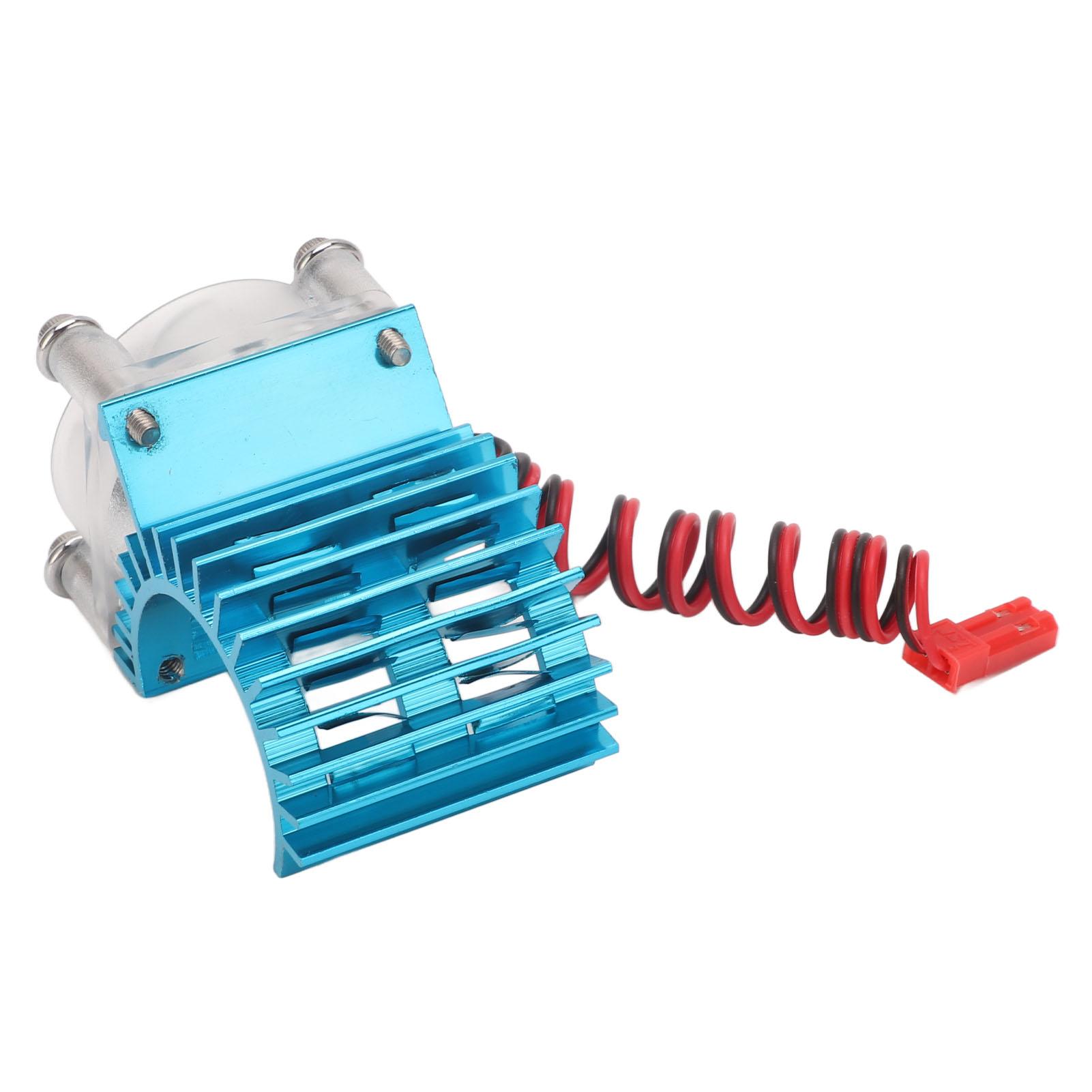 Motor Heatsink with Cooling Fans Blue Housing High Rotation Speed Colorful Lights for Brushless Motor 2838
Motor Heatsink with Cooling Fans Blue Housing High Rotation Speed Colorful Lights for Brushless Motor 2838