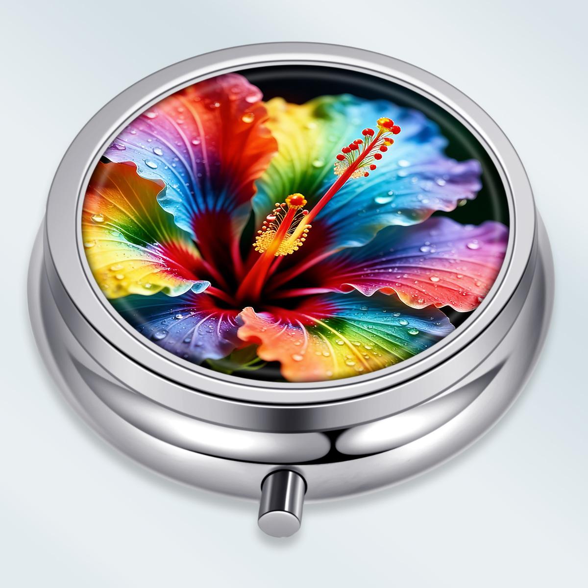 Portable Pill Box with 3 Compartments, Mini Metal Medicine Organizer Case, Cute Printed Pill Container for Vitamins, Pills, Jewelry, Travel, Daily Use разноцветный
Portable Pill Box with 3 Compartments, Mini Metal Medicine Organizer Case, Cute Printed Pill Container for Vitamins, Pills, Jewelry, Travel, Daily Use разноцветный