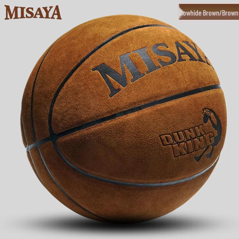 Genuine Cowhide Blue Basketball, Size 7, Official Competition Grade for Student and Adult, Indoor/Outdoor, High-Quality, Wear-Resistant, Soft Leather Size 7 (Standard)
Genuine Cowhide Blue Basketball, Size 7, Official Competition Grade for Student and Adult, Indoor/Outdoor, High-Quality, Wear-Resistant, Soft Leather Size 7 (Standard)