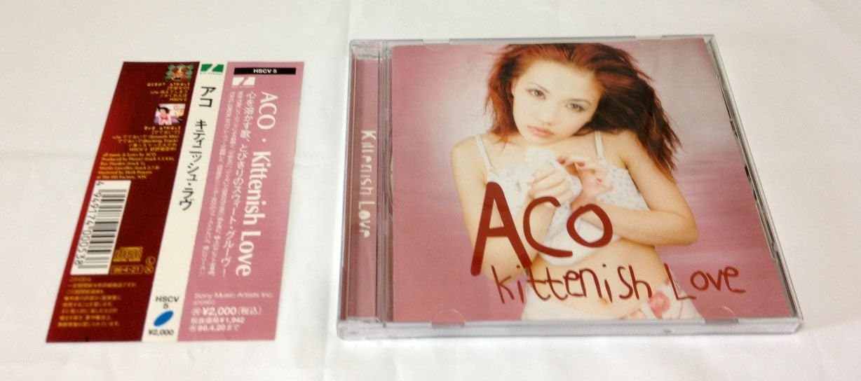 CD ACO; PIENEL - Kittenish Love HSCV5PROMO Hit Street 1996 Japan ObiJapanese Pop/Rock Used
CD ACO; PIENEL - Kittenish Love HSCV5PROMO Hit Street 1996 Japan ObiJapanese Pop/Rock Used