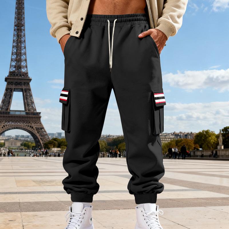 2026 Autumn and Winter New Fashion Pocket Simple Solid Color Casual Trousers XXXL чорний
2026 Autumn and Winter New Fashion Pocket Simple Solid Color Casual Trousers XXXL чорний