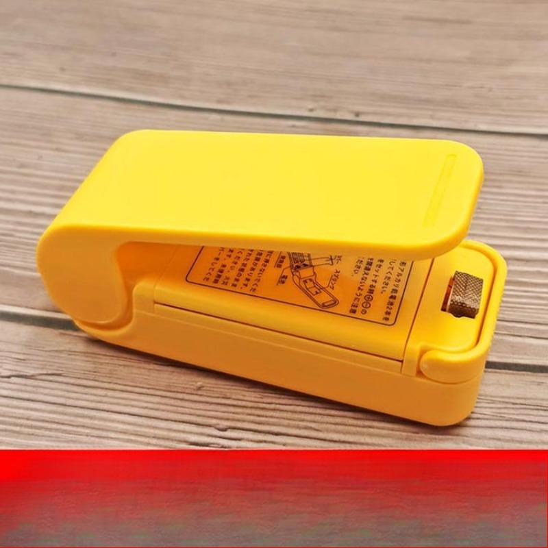 Портативная мини-машина для запечатывания пищевых пластиковых пакетов, небольшая бытовая ручная машина для запечатывания под давлением, конфиденциальная машина для запечатывания Color box жёлтый
Портативная мини-машина для запечатывания пищевых пластиковых пакетов, небольшая бытовая ручная машина для запечатывания под давлением, конфиденциальная машина для запечатывания Color box жёлтый