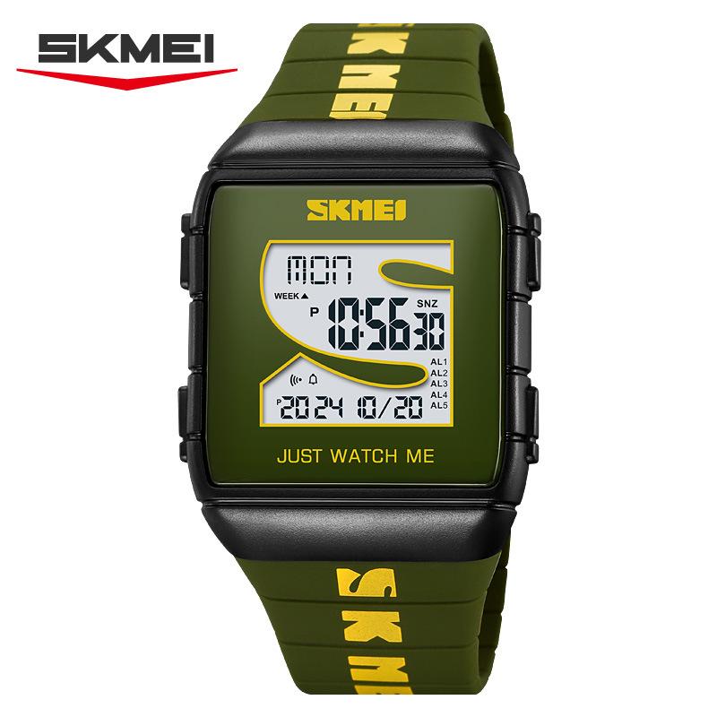Watch New Simple Electronic Watch Small Square Watch Waterproof Sports Electronic Watch Hand for Middle and High School Students
Watch New Simple Electronic Watch Small Square Watch Waterproof Sports Electronic Watch Hand for Middle and High School Students