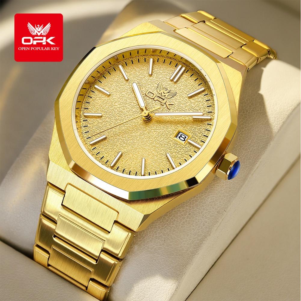 OPK Quartz Watch for Men StainlSteel Strap Waterproof Luminous Auto Date Hand Clock Fashion Simple Classic Men s Wristwatch золотий
OPK Quartz Watch for Men StainlSteel Strap Waterproof Luminous Auto Date Hand Clock Fashion Simple Classic Men s Wristwatch золотий