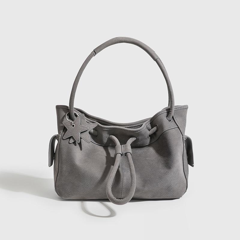 Women s Retro Drawstring Shoulder Bag Korean Style New Fashion Tote Bag Lychee-pattern Brand Handbag Large Simple Soft Cloud Bag
Women s Retro Drawstring Shoulder Bag Korean Style New Fashion Tote Bag Lychee-pattern Brand Handbag Large Simple Soft Cloud Bag