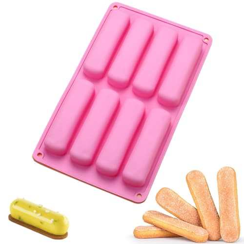 DEVENTORZ Finger Biscuit Silicone Mold, Cereal Bar Baking Mold, Chocolate Mold, Cookie Mold, Cake Mold, Baking Tool, Kitchen Tool, Craft Tool for Hand
DEVENTORZ Finger Biscuit Silicone Mold, Cereal Bar Baking Mold, Chocolate Mold, Cookie Mold, Cake Mold, Baking Tool, Kitchen Tool, Craft Tool for Hand