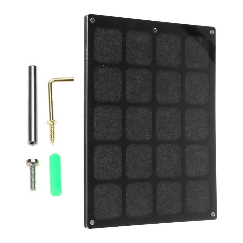 Felt Pin Display Case Storage Jewelry Holder Brooch Medal Badge Tray Organizer Desktop Displaying Container Collection S чорний
Felt Pin Display Case Storage Jewelry Holder Brooch Medal Badge Tray Organizer Desktop Displaying Container Collection S чорний